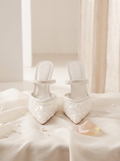 Escarpins Blancs Chic
